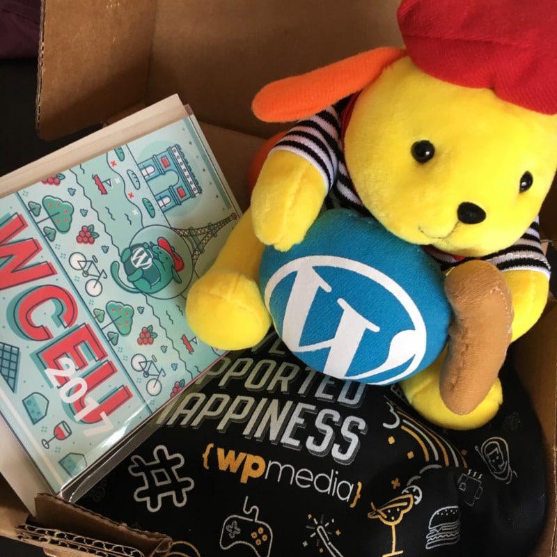 WordPress Wapuu from WordCamp Europe 2017