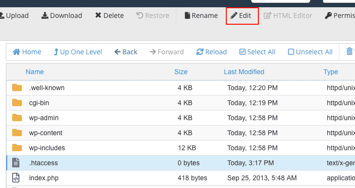 how to add rules on a new htaccess file