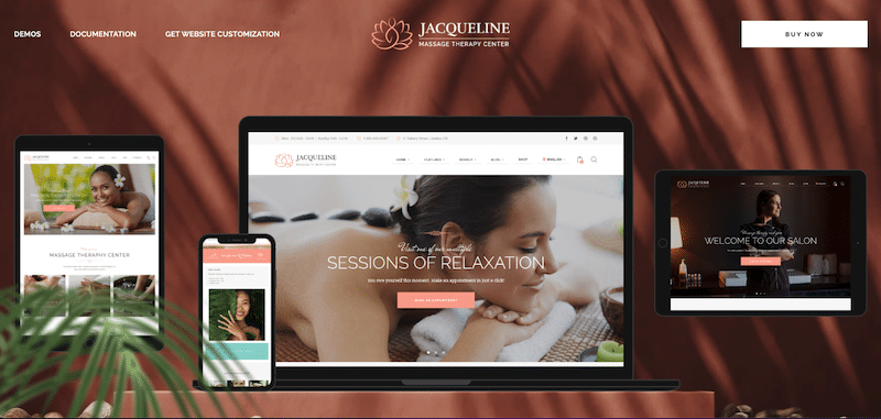 Spa Salon & massage theme - Source: Jacqueline
