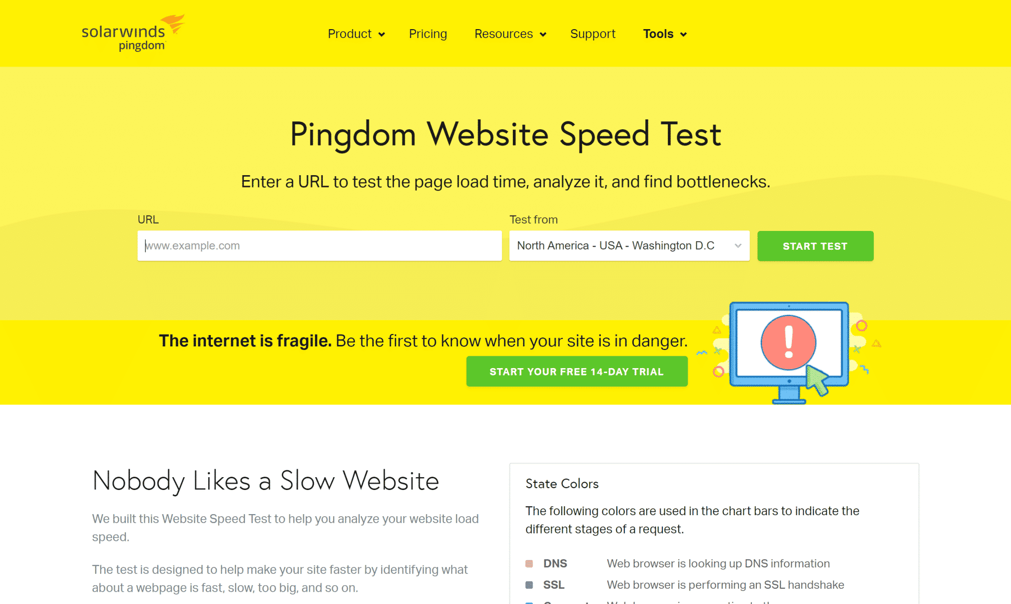 Pingdom tools